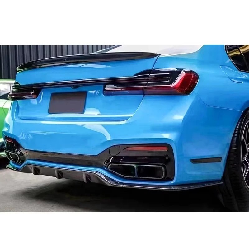 High Quality Fast Delivery Whole Sale Price Dry Carbon Fiber LCI Rear Bumper Lip Body Kits for  G11 G12